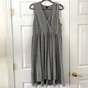 TORRID Super Soft Gray Surplice Skater Dress 20